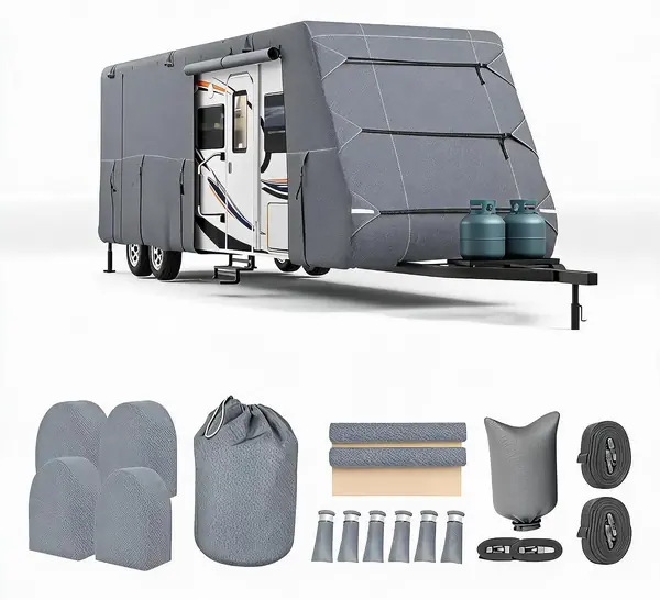 1p RV Cover, Non-Woven with Accessories, Durable…