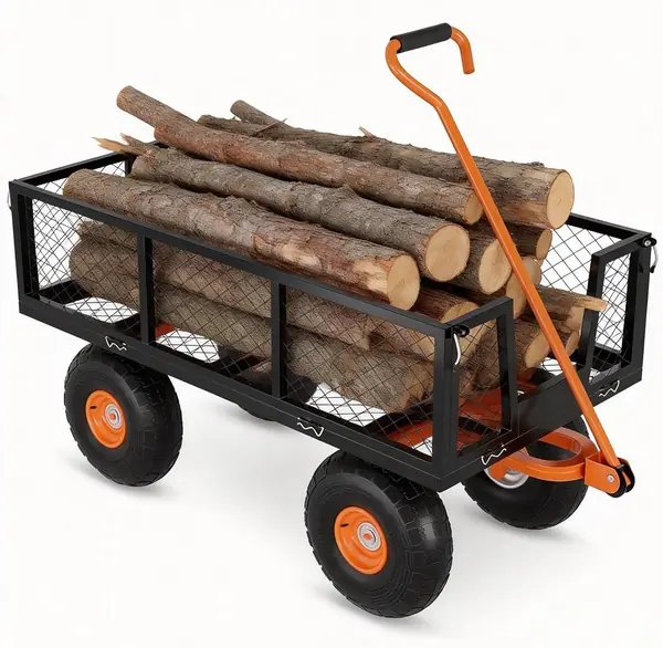 Bollerwagen mit Abnehmbaren Seiten, bis 408 kg,