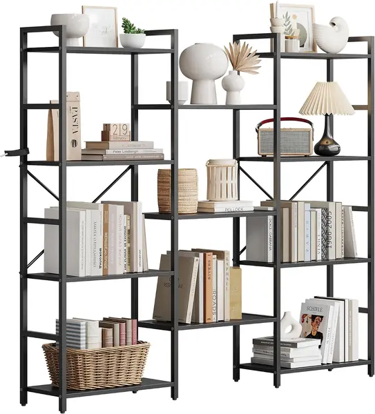 Bücherregal Standregal Mit 11 Ablagen, Regal Mit…