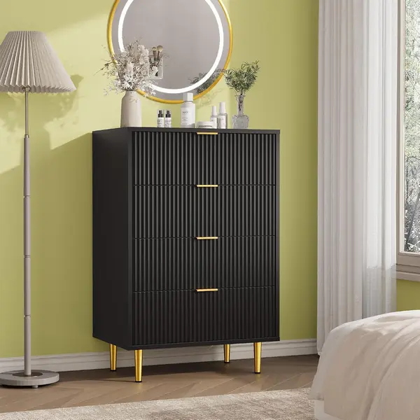 Elegante Kommode mit Wellenfront