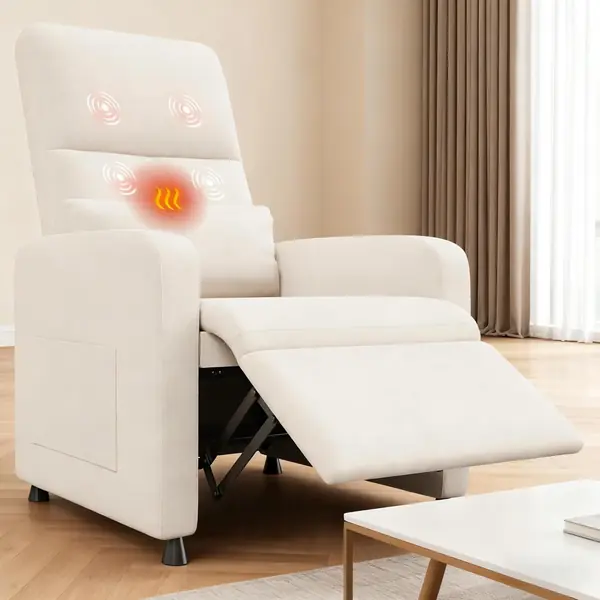 Elektrischer Relaxsessel mit Massage- und Wärmefunktion
