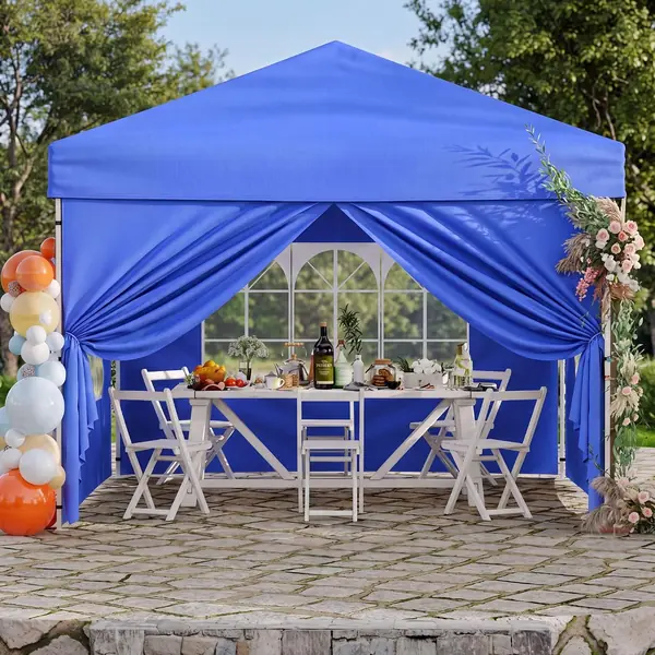 Faltpavillon Pop Up Pavillon 3x3 Wasserdicht Stabil…