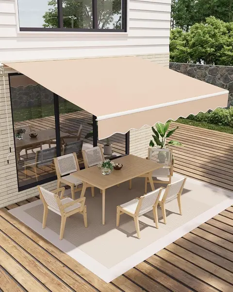 Gelenkarmmarkise 400x250 cm für Terrasse & Balkon