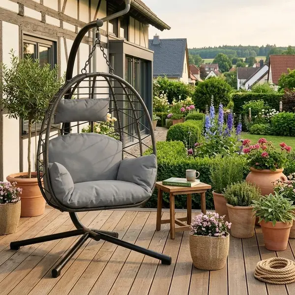 Hängesessel mit Gestell Outdoor & Indoor
