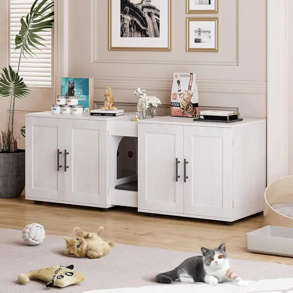 Katzenschrank Für Katzentoilette Katzenklo Schrank…