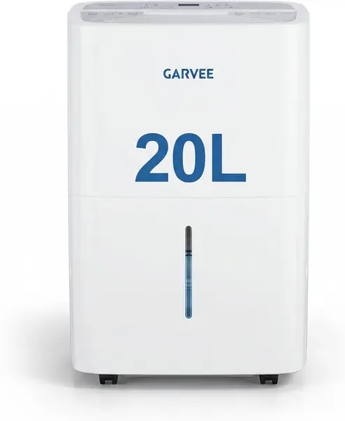 Leiser 20L/Tag Luftentfeuchter für bis zu 280m2…