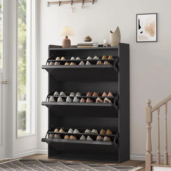 Moderne Minimalität Schuhschrank Aus Holz