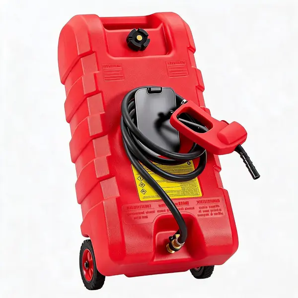 Rollbarer Kraftstoffbehälter 57 l, Rot