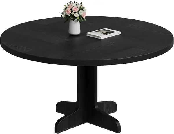 Runder Esszimmertisch für 4–6 Personen, 120 cm Tisch mit…