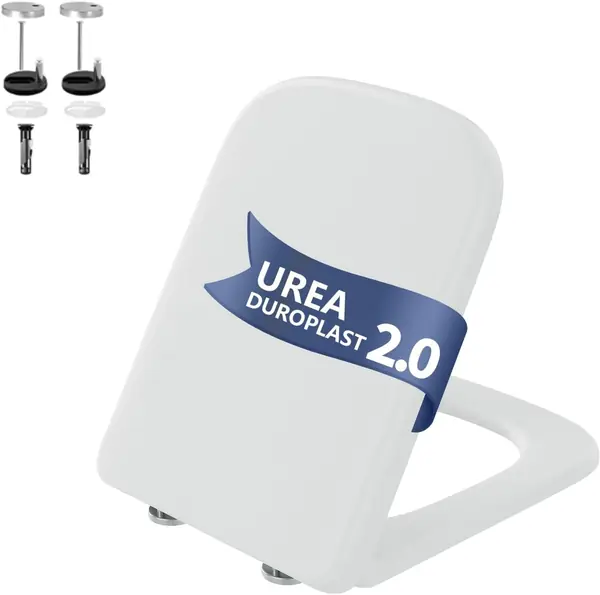 Toilettendeckel Mit Absenkautomatik, d-Form WC Sitz
